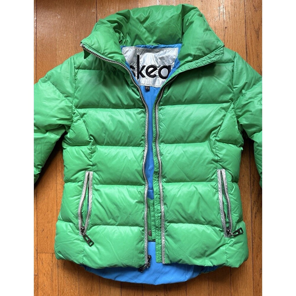 Skea Women's Ski Jacket Goose Down Feather Insulated Waterproof Puffer Coat Sz 4 - Picture 2 of 10